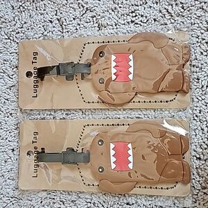 2 Domo Luggage Bag Tags